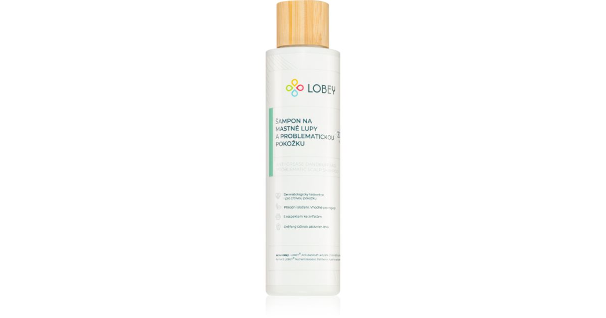 Lobey Hair Care shampoing pour cuir chevelu gras notino.be