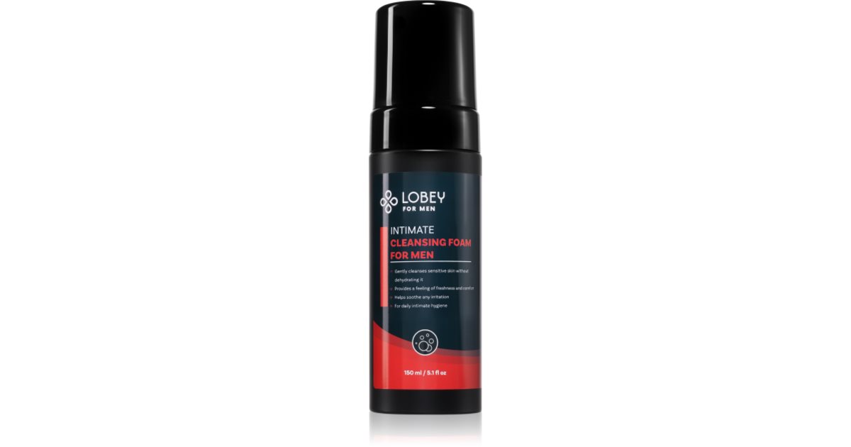 Lobey For Men mousse lavante intime pour homme | notino.fr