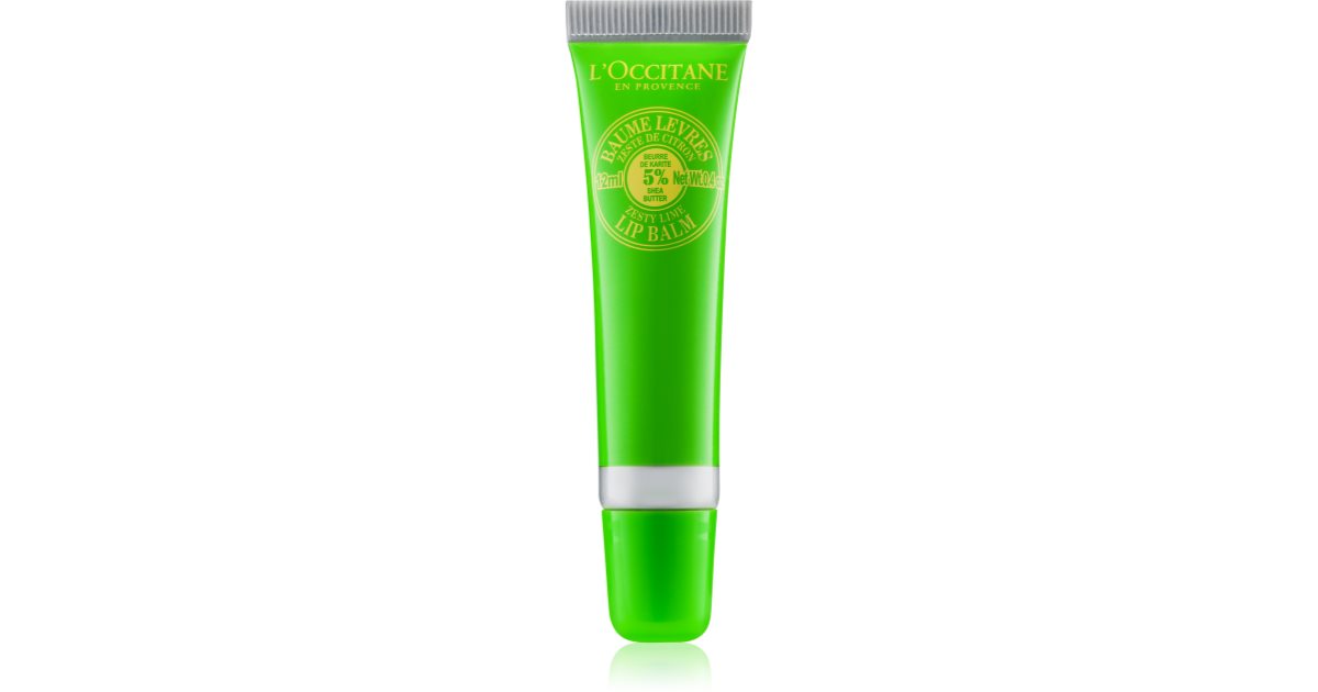 L’Occitane Shea Butter Lime Lip Balm | notino.co.uk