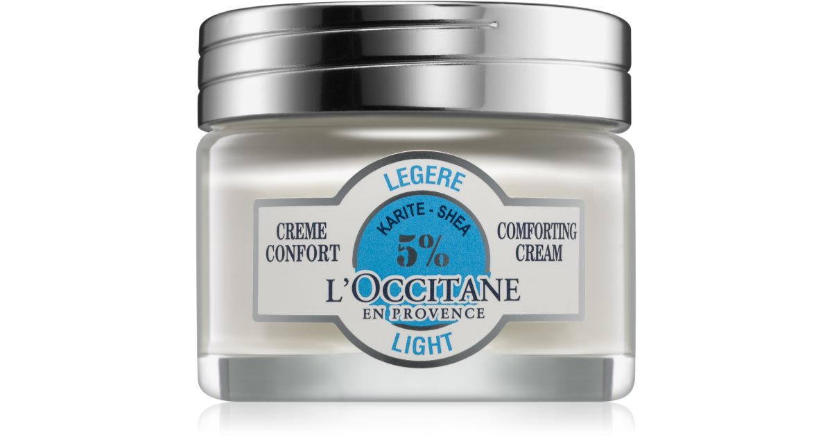 L’Occitane Karité Face Comforting Cream crema facial suave con manteca