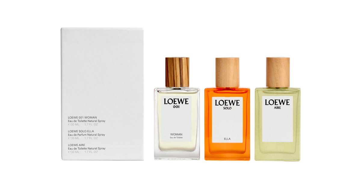 Loewe 001 Woman & Aire & Solo Ella Geschenkset für Damen