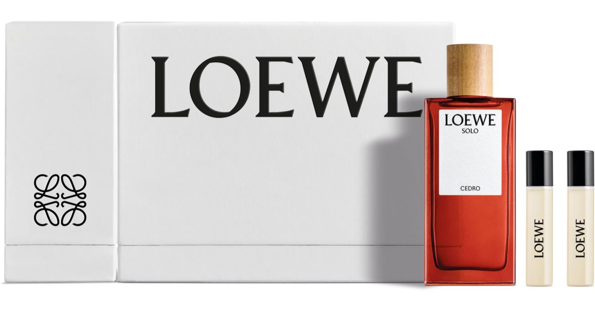 Loewe Solo Cedro Gift Set for men notino.ie