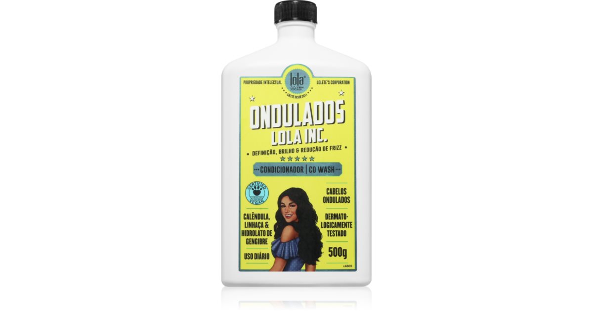Lola Cosmetics Ondulados Lola Inc. Co Wash cleansing conditioner for