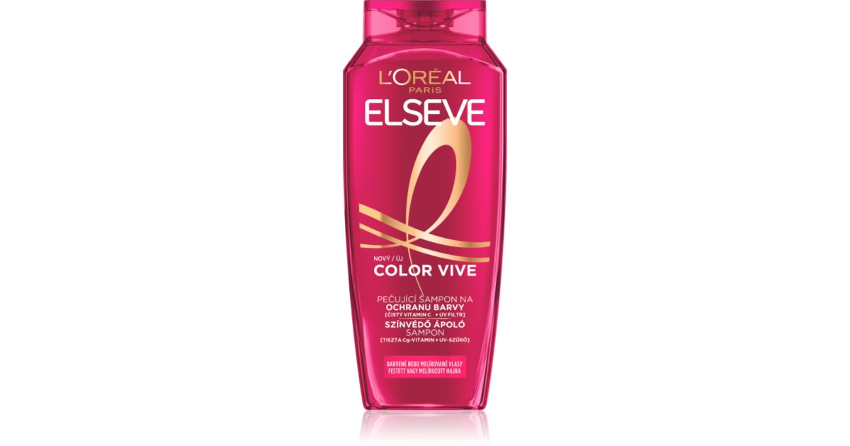L’Oréal Paris Elseve Color-Vive shampoing pour cheveux colorés | notino.be
