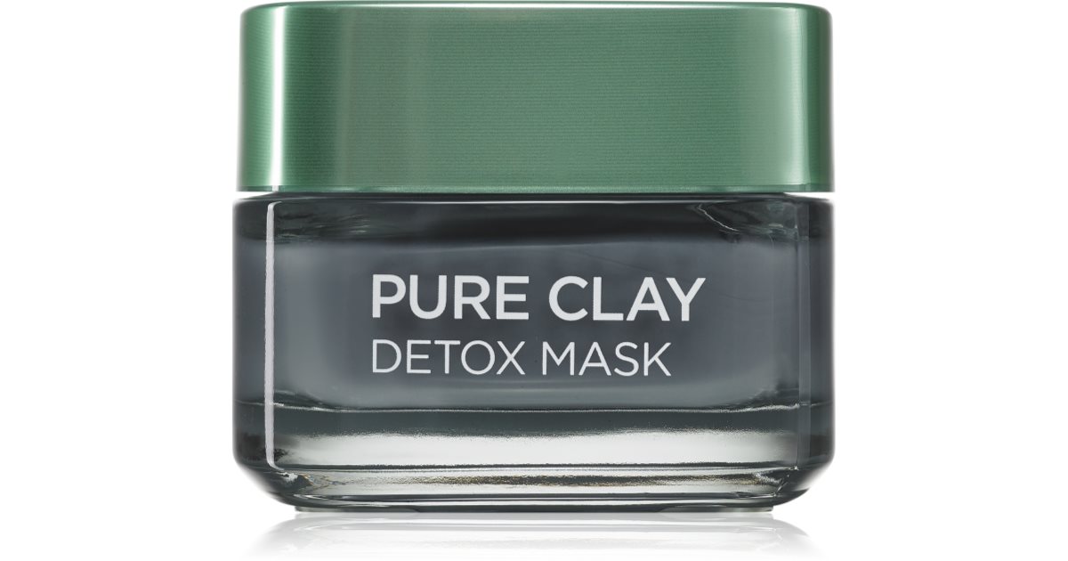 loreal detox and brighten clay mask