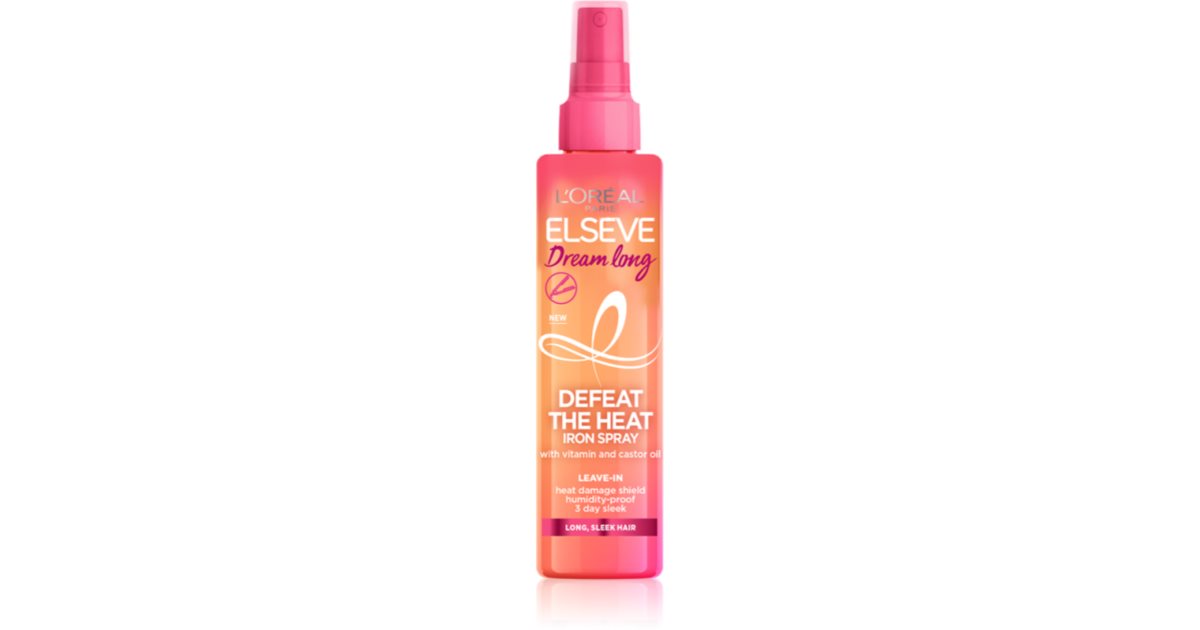 L Oreal Paris Elseve Dream Long Heat Protection Hair Spray notino.ie