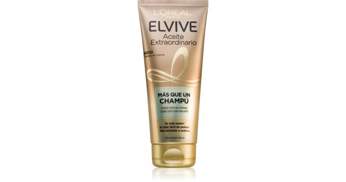 L’Oréal Paris Elvive More Than A Shampoo Cremiges Shampoo für sehr