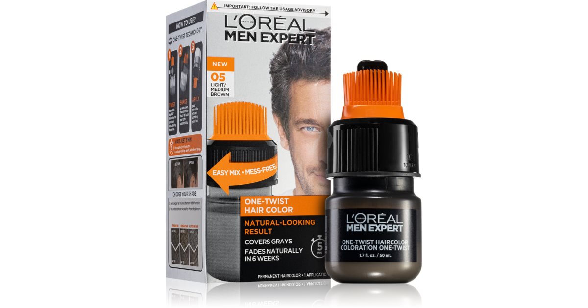 L’Oréal Paris Men Expert One Twist hair colour with applicator | notino ...