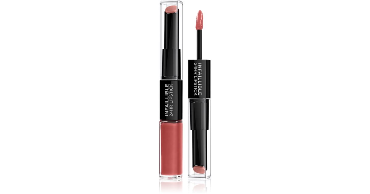 Lot De 3 Rouges à Lèvres L’Oréal Infaillible - Teintes Assorties - Finition Mat - Neuf