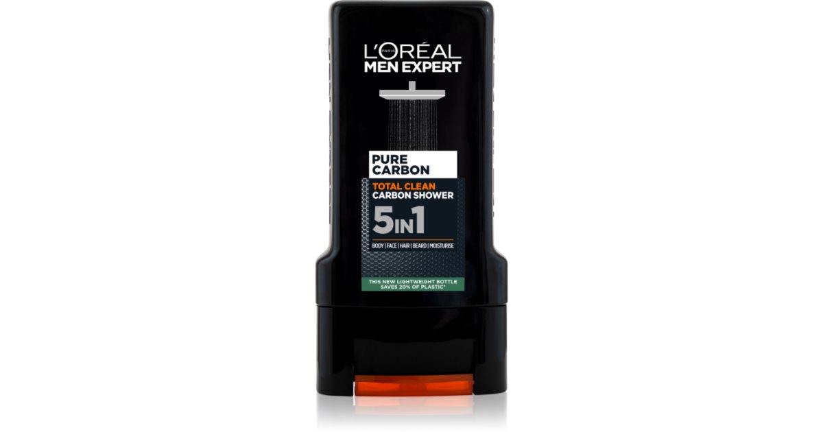 L'Oréal Paris Pflege-Set: Men Expert 5in1 Duschgel & Elvital Hyaluron Shampoo – Je 1000 Ml, Für Haut & Haar