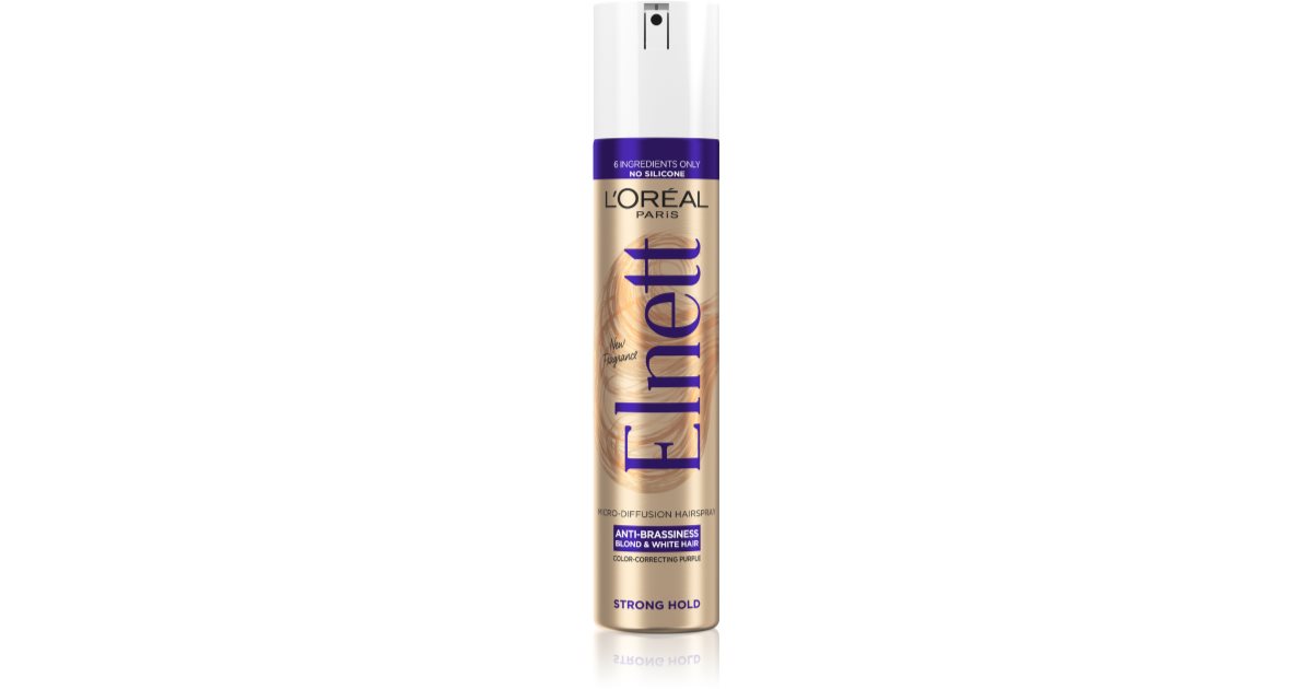 L Or al Paris Elnett Hairspray For Blonde Hair Notino ie