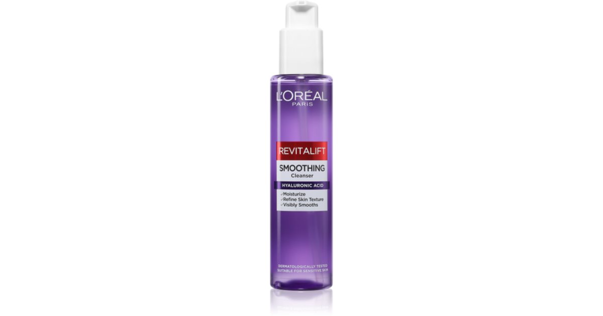 Gel Nettoyant Hydratant L'Oréal Paris Revitalift à L'acide Hyaluronique - 50 Ml, Neuf