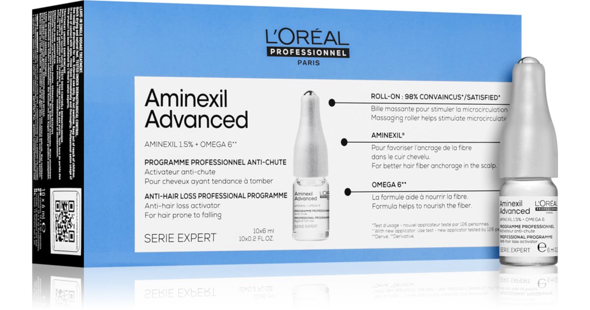 L’Oréal Professionnel Serie Expert Aminexil Advanced ampoule for hair ...