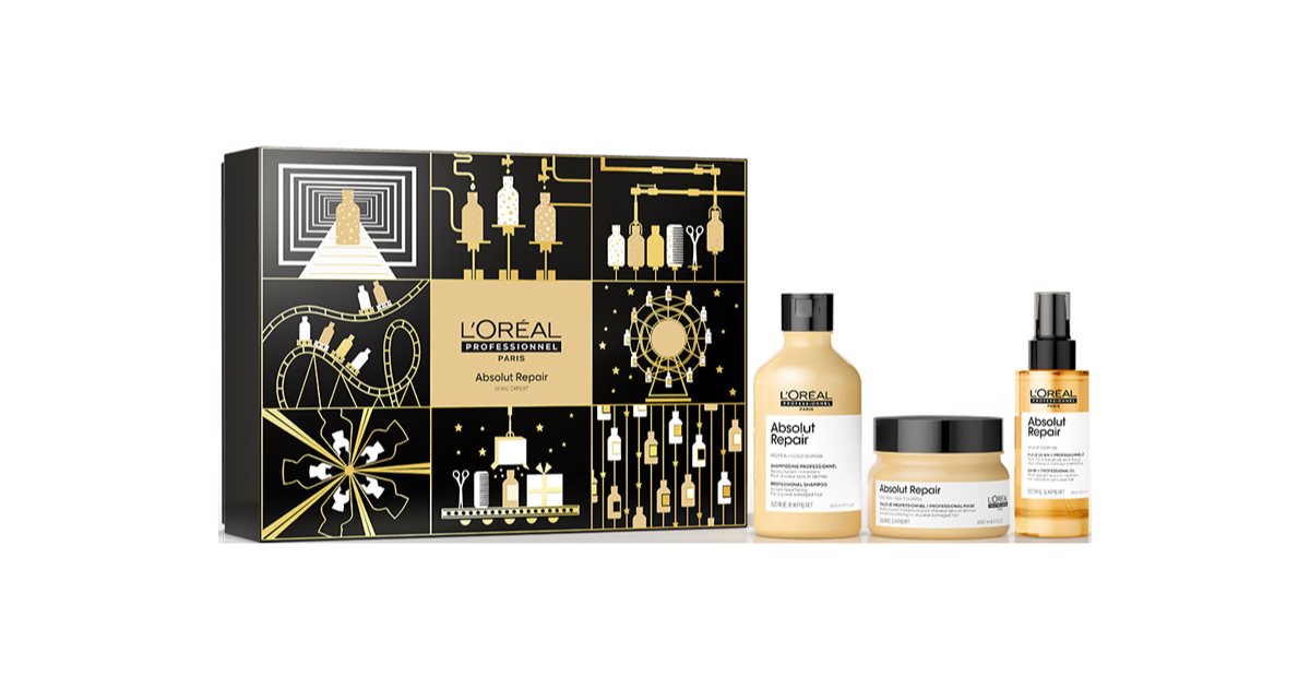 L'Oru00e9al Professionnel Gift Set For Structure-Damaged Hair, For
