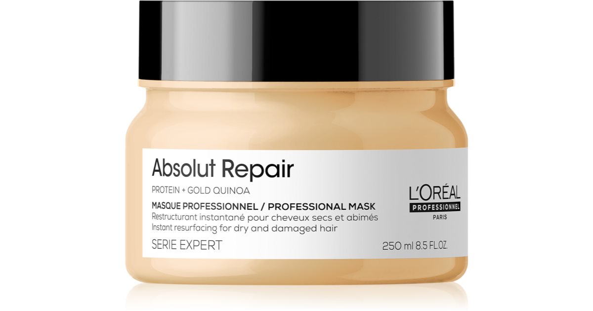 L’Oréal Professionnel Serie Expert Absolut Repair masque régénérateur en profondeur pour cheveux secs et abîmés | notino.fr