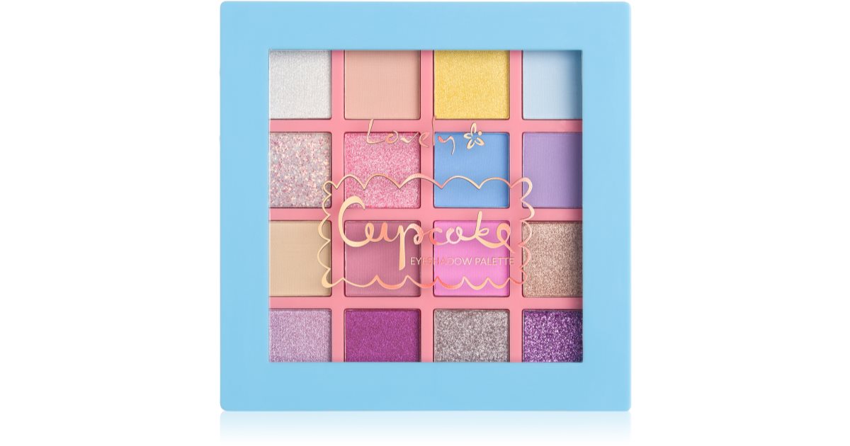 Lovely Cupcake eyeshadow palette notino.co.uk