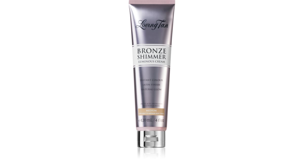 Loving Tan Bronze Shimmer selftanning cream notino.co.uk