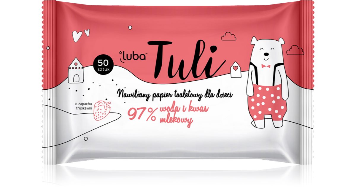 Luba Tuli Lactic acid moist toilet tissue with lactic acid notino.co.uk