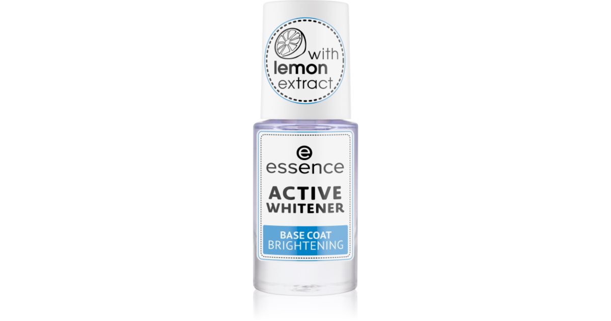 Essence Active Whitener Base Coat Nail Polish notino.co.uk