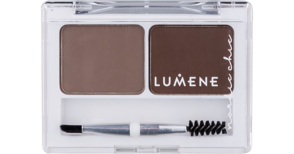 Lumene Nordic Chic Palette zum schminken der Augenbrauen