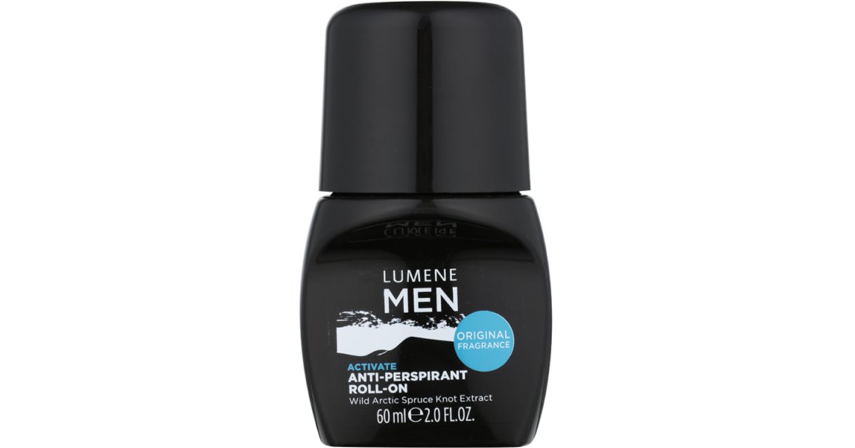 Lumene Men Activate Antiperspirant RollOn notino.co.uk