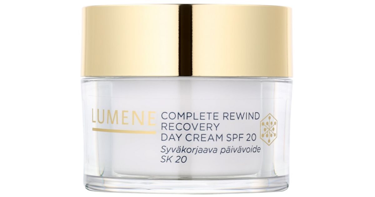 Lumene Complete Rewind Anti Aging Day Cream SPF 20 notino.co.uk