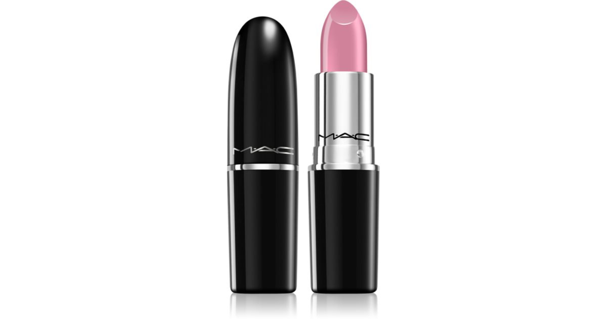 Rouge à Lèvres Brillant MAC Lustreglass - Teinte 502 Cockney, Rouge/brun, Effet Hydratant