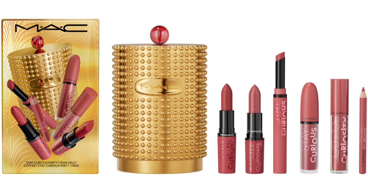 MAC HOLIDAY Lipstick Carousel and high quality Lipglo