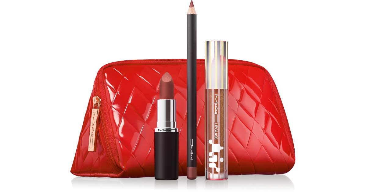 MAC Cosmetics Holiday Trending Tomorrow Lip Trio Nude Christmas