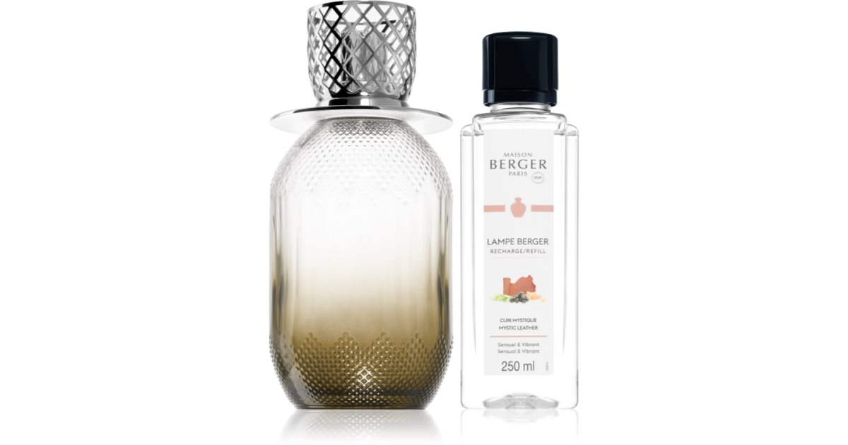 Confezione Regalo Berger A Spirale Nera - Lampada Purificatrice Aria Con Profumo Oriental Velvet - Foto 9