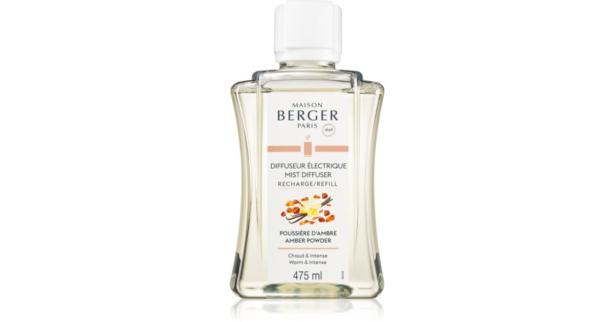 Maison Berger Paris Mist Diffuser Amber Powder electric diffuser refill ...