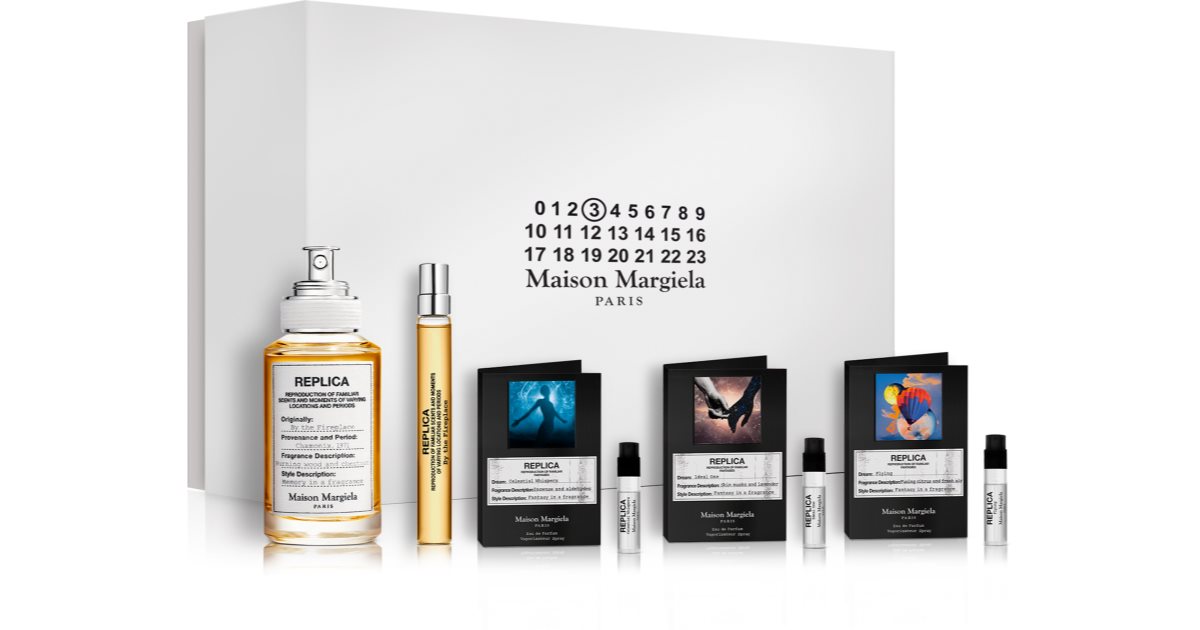 maison margiela replica by the fireplace