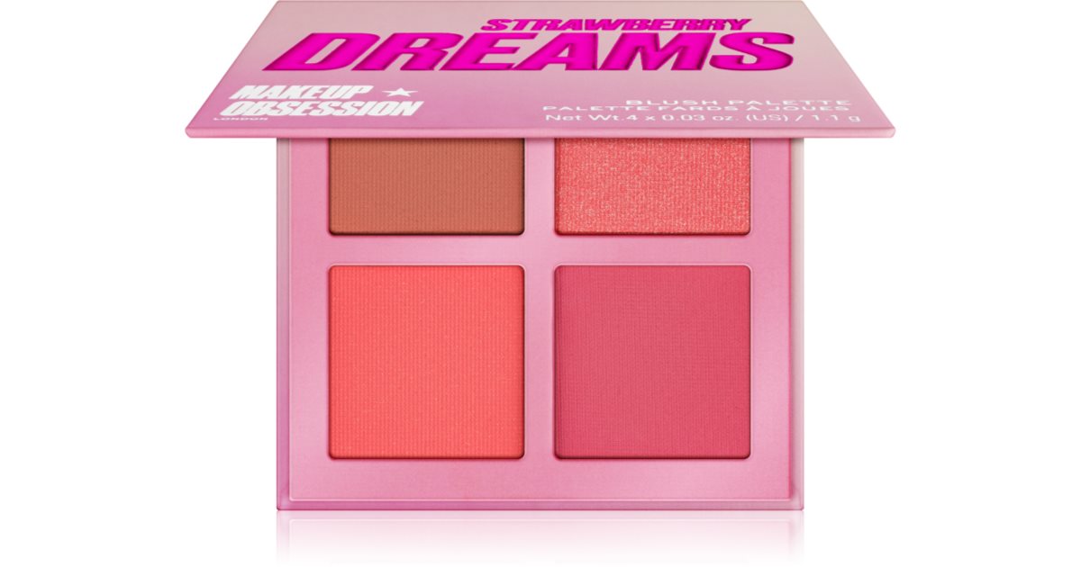 Makeup Obsession Blush Crush palette contouring blush notino.fr