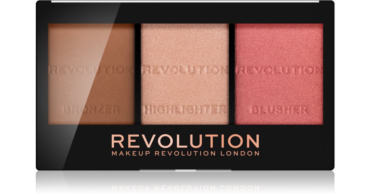 Makeup Revolution Ultra Sculpt & Contour palete de cores para