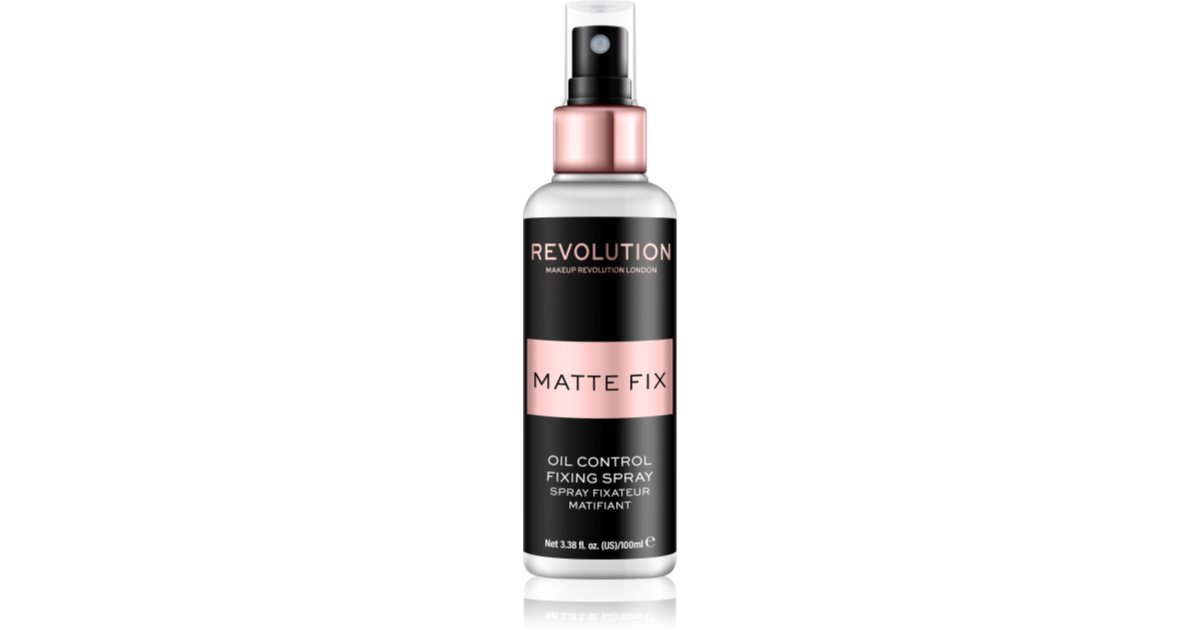 Makeup Revolution Pro Fix Spray Matifiant Fixateur De Maquillage 