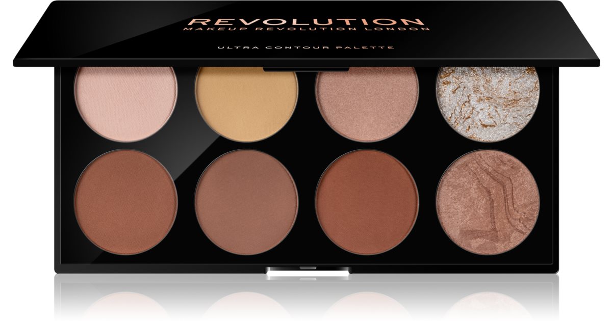 Makeup Revolution Ultra Contour palete de cores para contorno de rosto