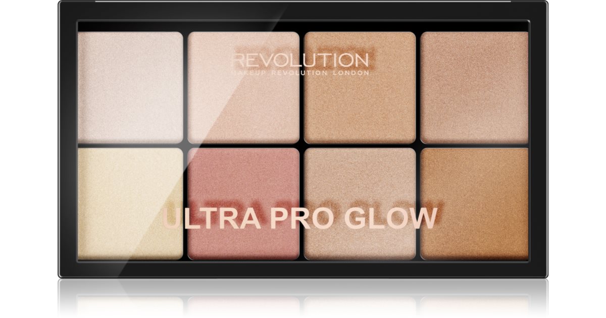 Palette De Contouring Et Bronzeur Makeup Revolution Ultra Pro HD - Poudre Compacte Mate, Neuve