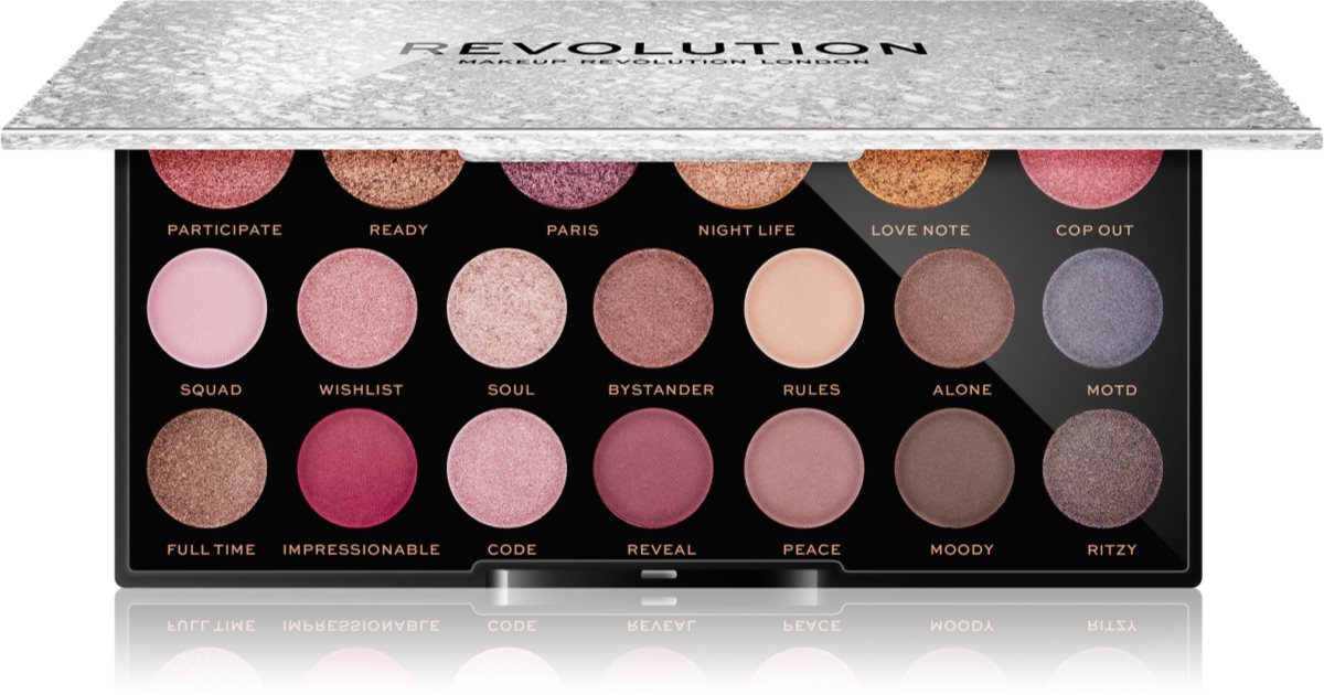 Makeup Revolution Jewel Collection Eyeshadow Palette notino.co.uk