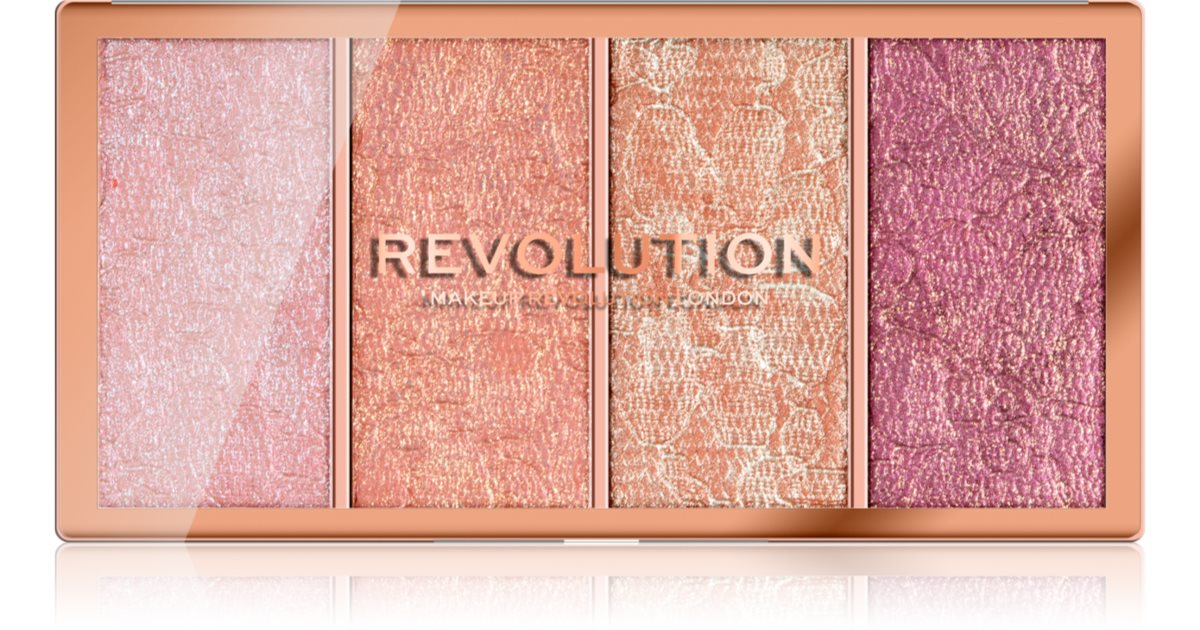 Makeup Revolution Vintage Lace palette de blush notino.fr
