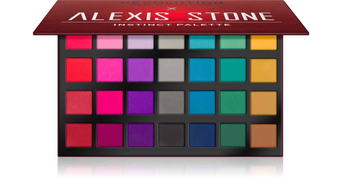 Makeup Revolution X Alexis Stone Eyeshadow Palette with Matte Effect