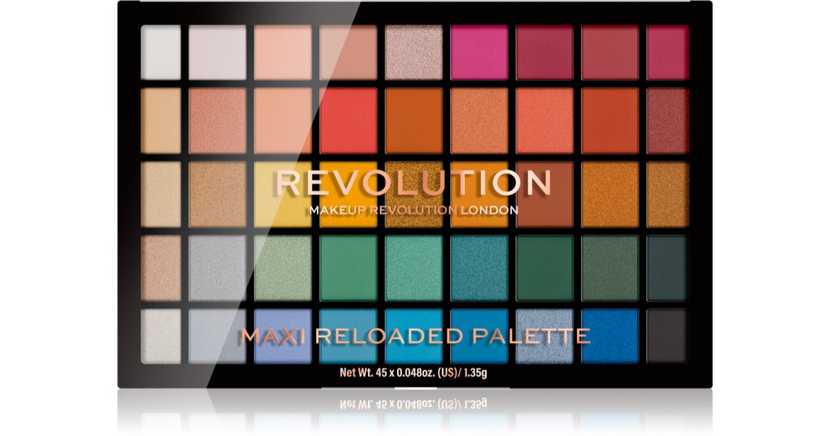 Makeup Revolution Maxi Reloaded Palette palette di ombretti in polvere | notino.it