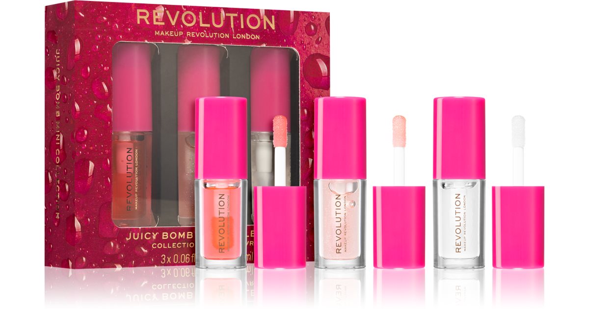 Makeup Revolution Juicy Bomb Gift Set (for Lips) notino.co.uk