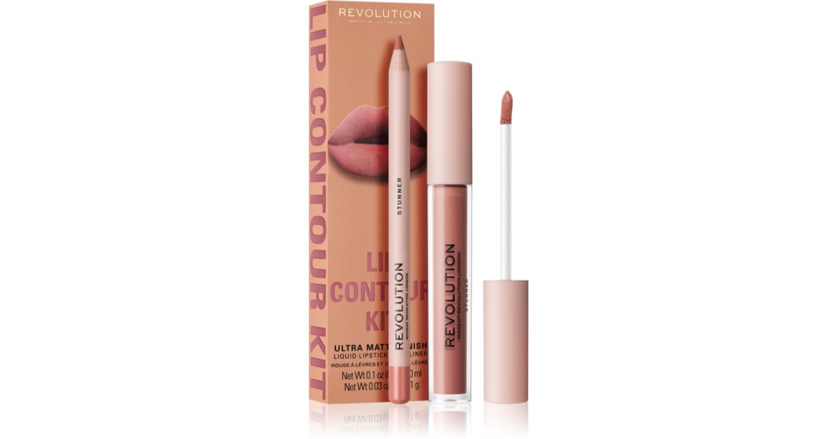 Makeup Revolution Lip Contour Kit Notinogr 