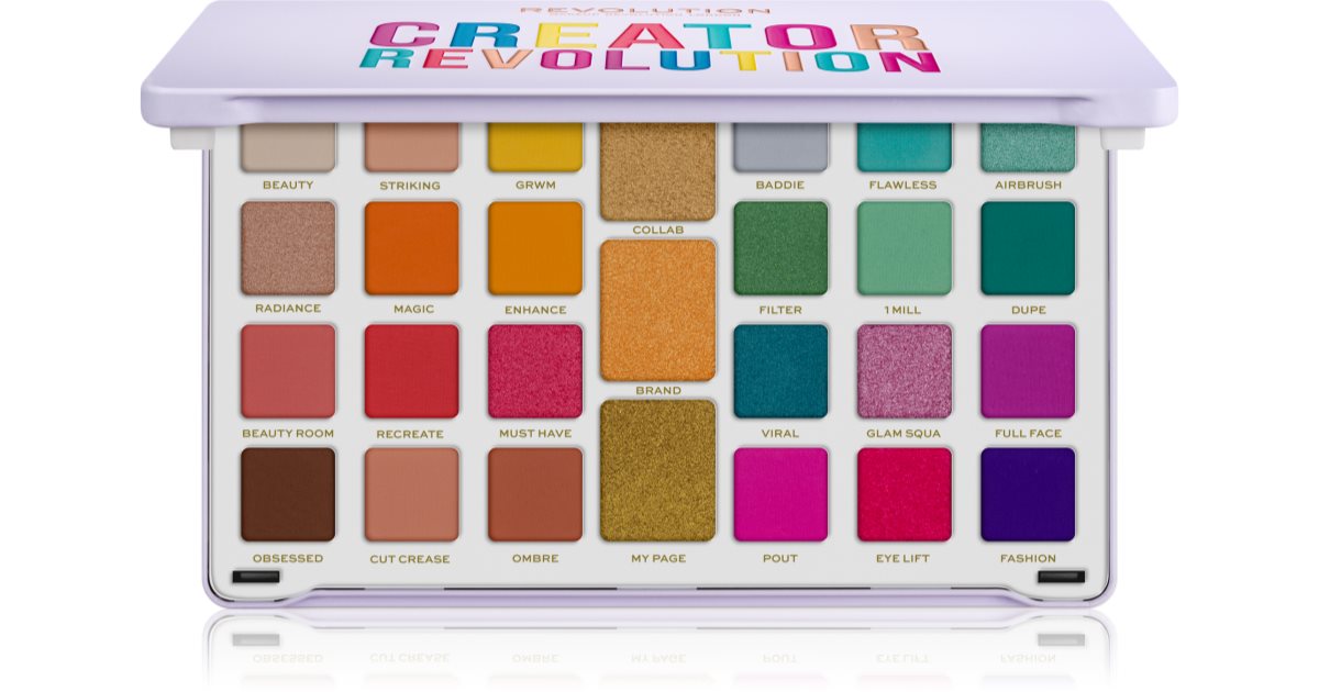 Makeup Revolution Creator palette de fards à paupières notino.fr