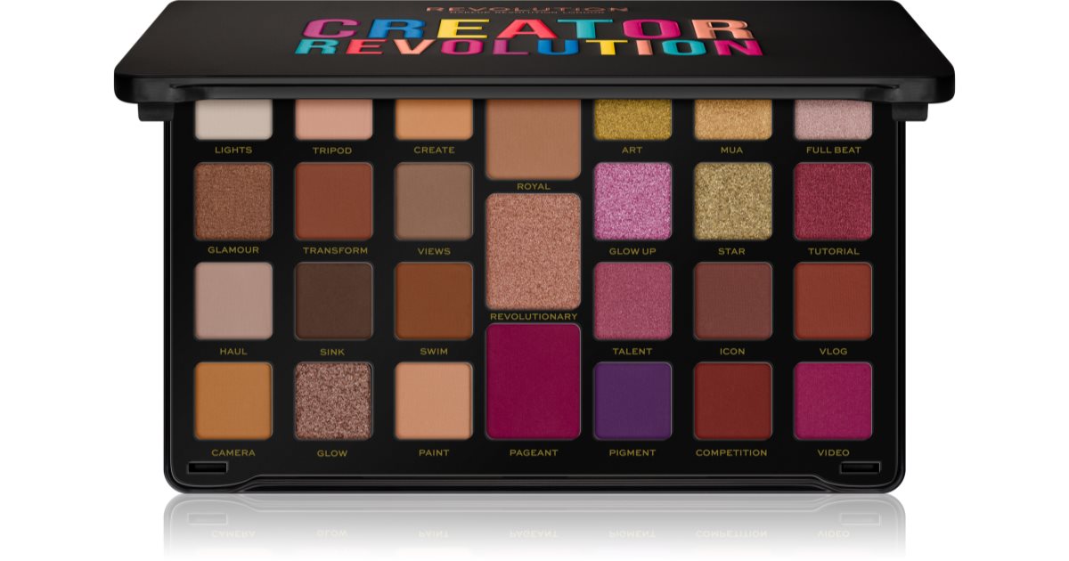 Makeup Revolution Creator Palette mit Lidschatten