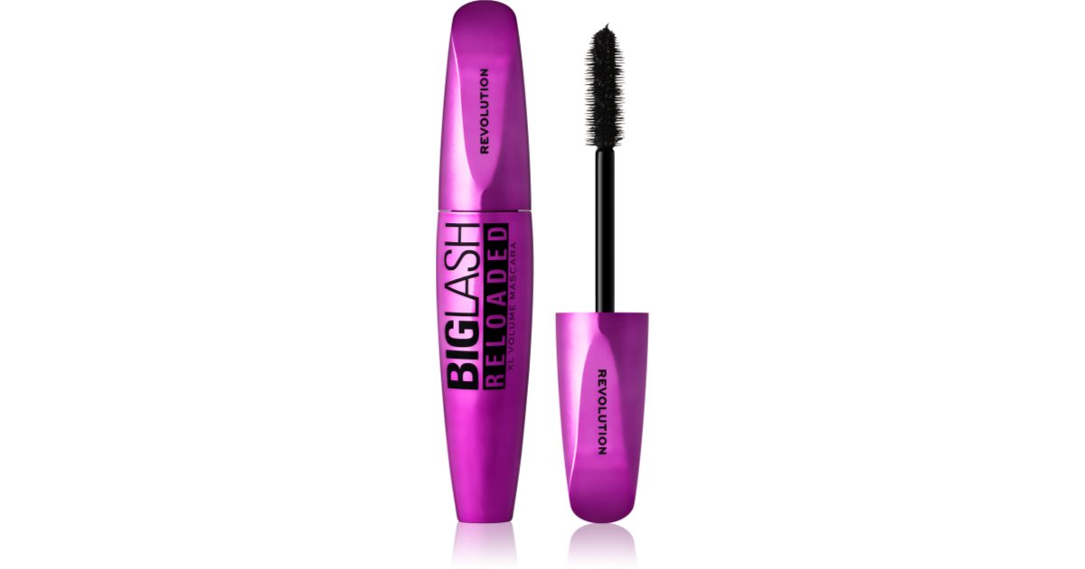 Mascara Makeup Revolution Big Lash Waterproof - Volume XL - Noir - Résistant à L'eau - Neuf