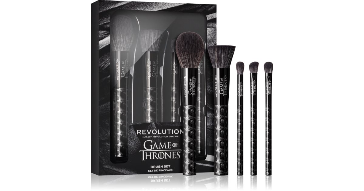 Makeup Revolution X Game Of Thrones 3 Eyed Raven комплект четки notino.bg