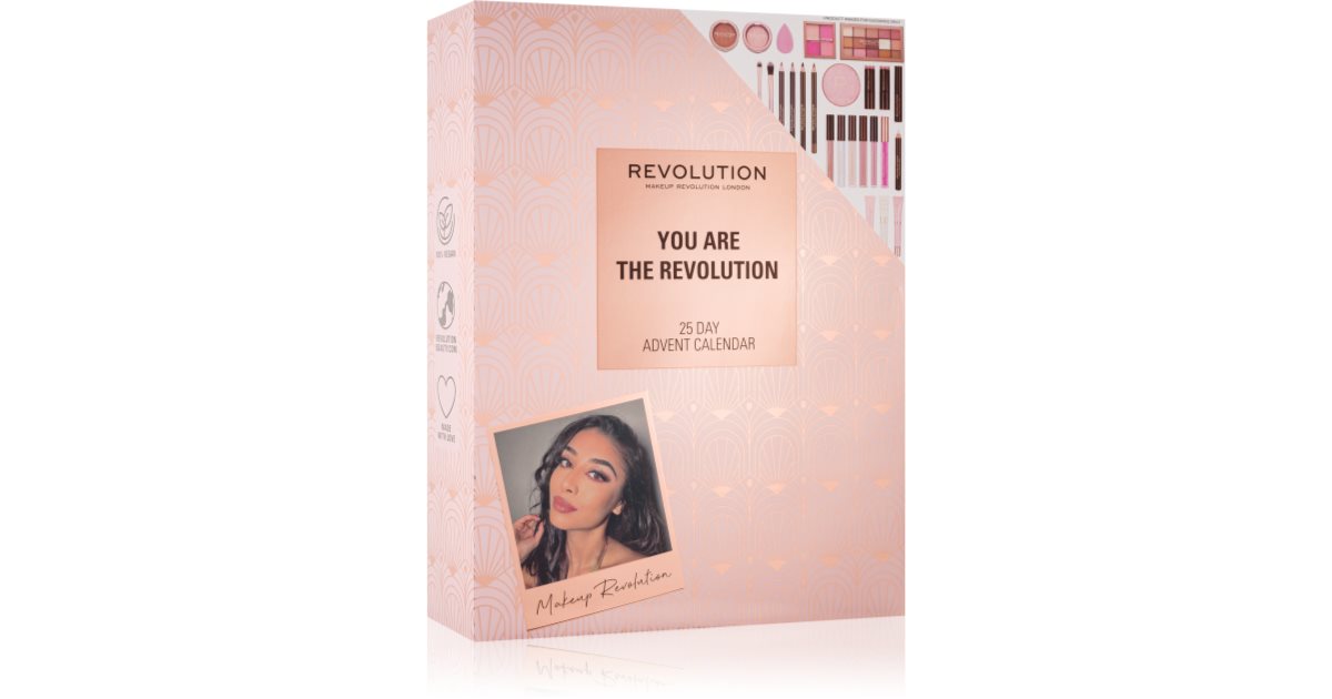 Makeup Revolution Advent Calendar You Are The Revolution kalendarz