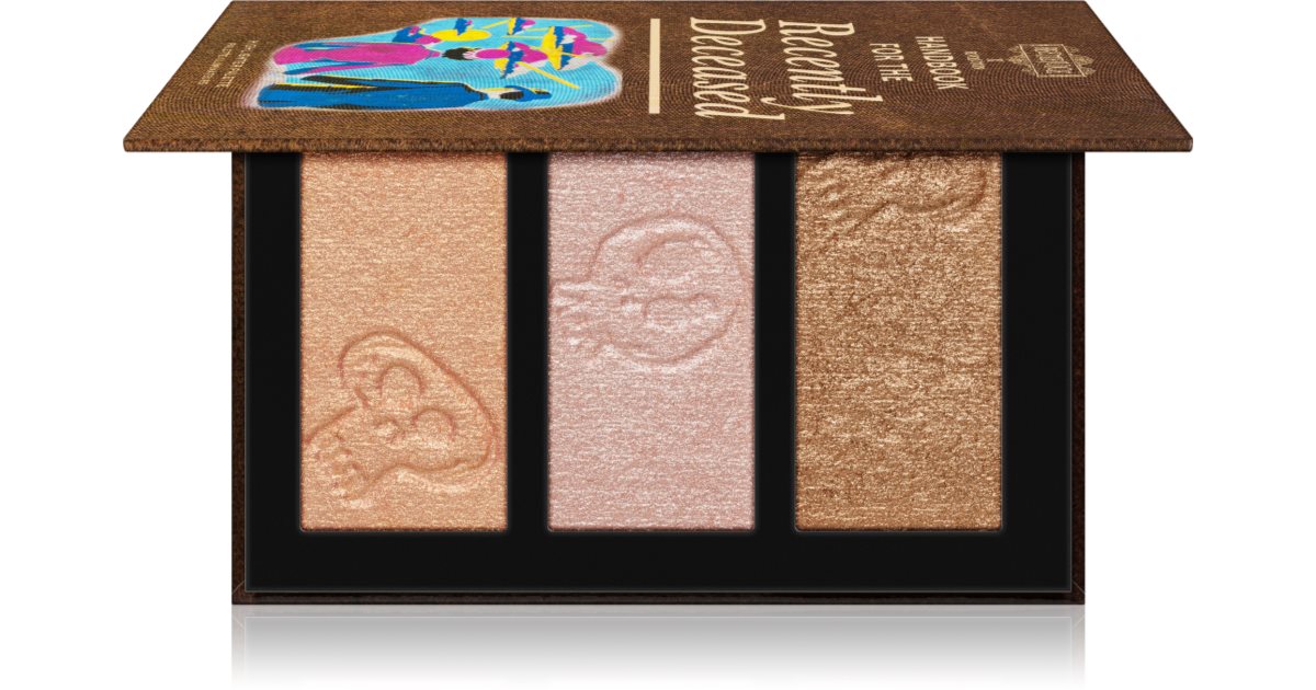 Makeup Revolution X Beetlejuice Recently Deceased Highlighting Palette ...