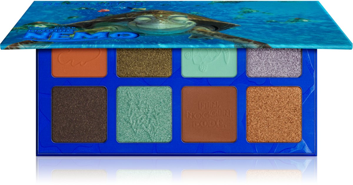 Makeup Revolution X Finding Nemo paleta de sombras notino.pt